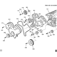 (D000-003) - 2003-2004 D   -2.6L V6  3     (LY9/2.6M)
