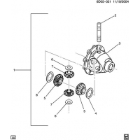 (6D05-021) - 2004      E DIFFERENTIAL   2