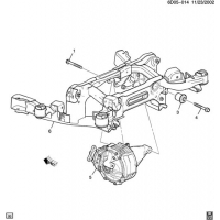(6D05-014) - 2004-2009 E DIFFERENTIAL  
