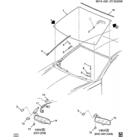 (6D10-020) - 2003-2004 D69   TRIM & 