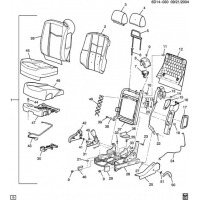 (6D14-030) - 2003      DR,DU69   (EXC POWER ADJUSTER AH8)