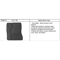(AC21-785) - 2004-2007 DM,DN69 MAT PKG/  VINYL (NON-PRODUCTION)
