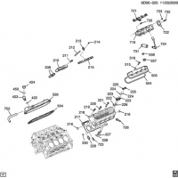 (6D00-025) - 2004-2005 DN69   -5.7L V8  2   &   (LS6/5.7S)