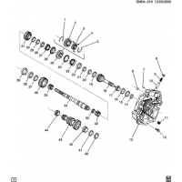 (GM04-316) - 2007      DN 6-    2 (M12) GEARS & SHAFTS(1ST DES)