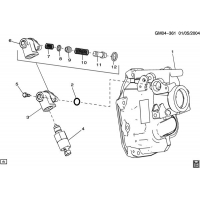 (GM04-361) - 2004-2007 DN 6-    7 (M12) REVERSE LOCKOUT