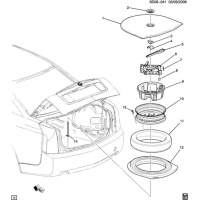 (6D08-041) - 2004-2007 DM,DR69 SPARE  STOWAGE & JACK PARTS (EXC (N81))