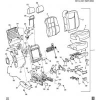 (6D14-042) - 2004      DM,DN69   (POWER ADJUSTER AH8)