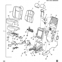 (6D14-043) - 2004      DR69   (POWER ADJUSTER AH8)