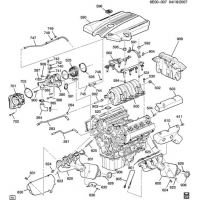 (6E00-007) - 2004-2005 E   -4.6L V8  5  & FUEL   (LH2/4.6A)