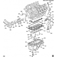 (6E00-009) - 2004      E   -4.6L V8  4  , PAN &   (LH2/4.6A)