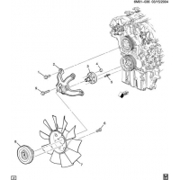 (6M01-036) - 2004-2006 E   - MOUNTED (LY7/3.6-7, V92)