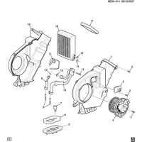 (6E09-014) - 2004-2009 E AUXILIARY  EVAPORATOR -  ASM (C57)