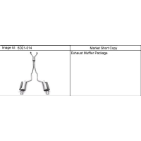 (6D21-014) - 2008-2010 DM69 PERFORMANCE PKG/MUFFLER PKG