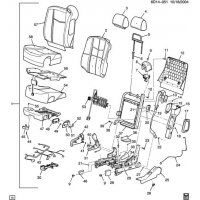 (6D14-051) - 2005-2007 DR69   (POWER ADJUSTER AH8)