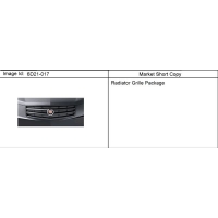 (6D21-017) - 2005-2007 DM69 GRILLE PKG/
