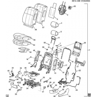 (6D14-038) - 2005-2009 DW,DY29   /DRIVER (VENTED/HEATED KB6)
