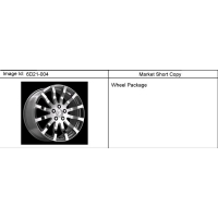 (6D21-004) - 2005-2008 DW29  PKG (12 SPOKE)