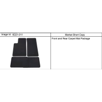(6D21-011) - 2005-2010 D29 MAT PKG/FRONT &    (PRODUCTION) (EXC (W21))