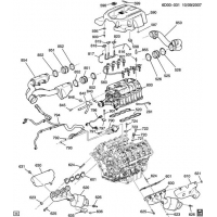 (6D00-031) - 2006-2009 DX29   -4.4L V8  5  & FUEL   (LC3/4.4D)