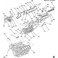 (6M00-067) - 2006-2009 DX29   -4.4L V8  2   &   (LC3/4.4D)