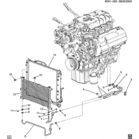 (6D01-053) - 2006-2009 DX29  OIL COOLER (LC3/4.4A)