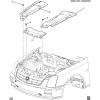 (6D08-039) - 2006-2009 DX29 SIGHT SHIELD/ 