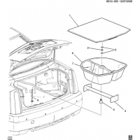 (6D12-050) - 2006-2009 DX29 COMPARTMENT/ STORAGE