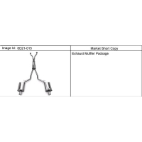 (6D21-015) - 2006-2010 DX29 PERFORMANCE PKG/MUFFLER