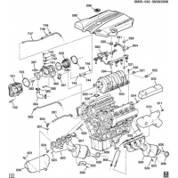 (6M00-042) - 2007      E   -4.6L V8  5  & FUEL   (LH2/4.6A)