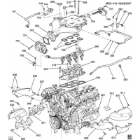 (6E00-019) - 2007-2008 E   -3.6L V6  5  &   (LY7/3.6-7)