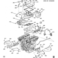 (6D00-051) - 2008      DM69   -3.6L V6  5  &   (LLT/3.6V)
