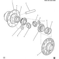 (6D05-048) - 2008-2010 DM DIFFERENTIAL   2 (EXC (G80))