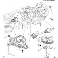(6D05-036) - 2008      DM69 DIFFERENTIAL  