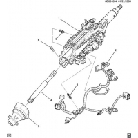 (6D06-054) - 2008      DM69    1 (  DRIVE MN6,MX0, POWER TILT & TELESCOPING N38)