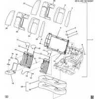 (6D15-020) - 2009-2010 DM,DN,DR69   (SPLIT BACK AM9, CENTER HEADREST A82)