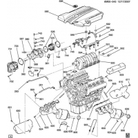 (6M00-043) - 2008-2009 E   -4.6L V8  5  & FUEL   (LH2/4.6A)