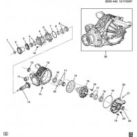 (6D05-042) - 2008-2009 DX29 DIFFERENTIAL   1