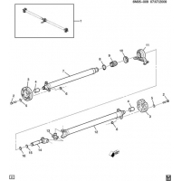 (6M05-009) - 2008-2009 DW,DY29  -  (  DRIVE MX0)