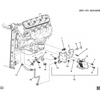 (6D01-072) - 2009-2010 DN69  OIL COOLER & LINES(LSA/6.2P)
