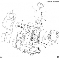(6D14-099) - 2009-2010 DN69  - (VENTED/HEATED KB6)