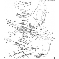 (6D14-103) - 2009-2010 DM,DN,DR69  - (POWER LUMBAR AL2,     KB6)
