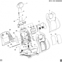 (6D14-100) - 2009-2010 DN69  -BACK (VENTED/HEATED KB6)