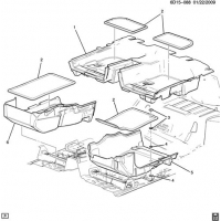 (6D15-088) - 2009-2010 DM,DN,DR69  