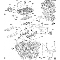 (GM00-604) - 2010      N   -3.0L V6  6 INTAKE MANIFOLD &   (LF1/3.0G)