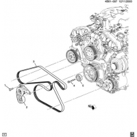 (4B01-007) - 2010      N  /ACCESSORY DRIVE (LF1/3.0G, LAU/2.8-4)