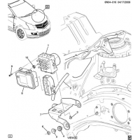 (6N04-016) - 2010      N BRAKE CONTROL MODULATOR VALVE & 