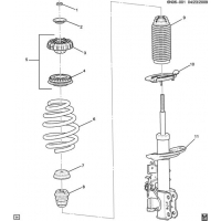 (6N06-001) - 2010      N STRUT ASM/FRONT