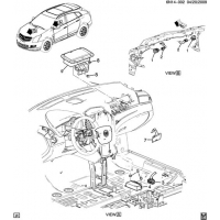 (6N14-002) - 2010      N INFLATABLE RESTRAINT SYSTEM/DRIVER & PASSENGER