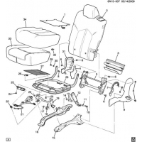 (6N15-007) - 2010      N  -CUSHION 40% SIDE
