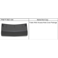 (6N21-006) - 2010      N COVER PKG/TRAILER HITCH RECEIVER